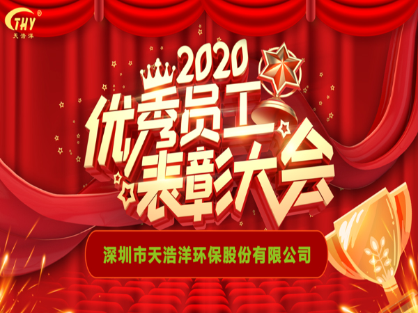 天浩洋2020年度先进表彰大会