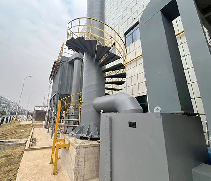 新能源正极材料中试车间窑炉废气处理工程案例02