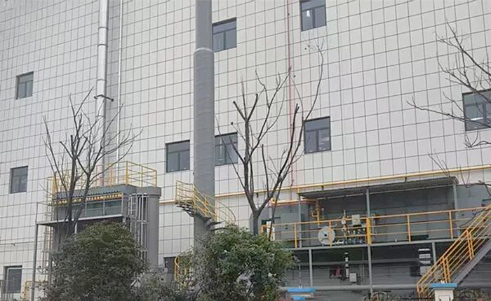 新能源正极材料中试车间窑炉废气处理工程案例03