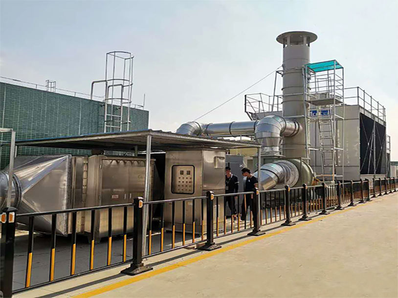  Lithium battery exhaust gas treatment project of Huizhou Yiwei Lithium Energy Co., Ltd