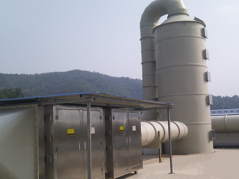  Food waste treatment odor treatment project of Huzhou Environmental Sanitation Management Office