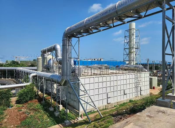 海口颜春岭生活垃圾填埋场渗滤液处理厂除臭工程02